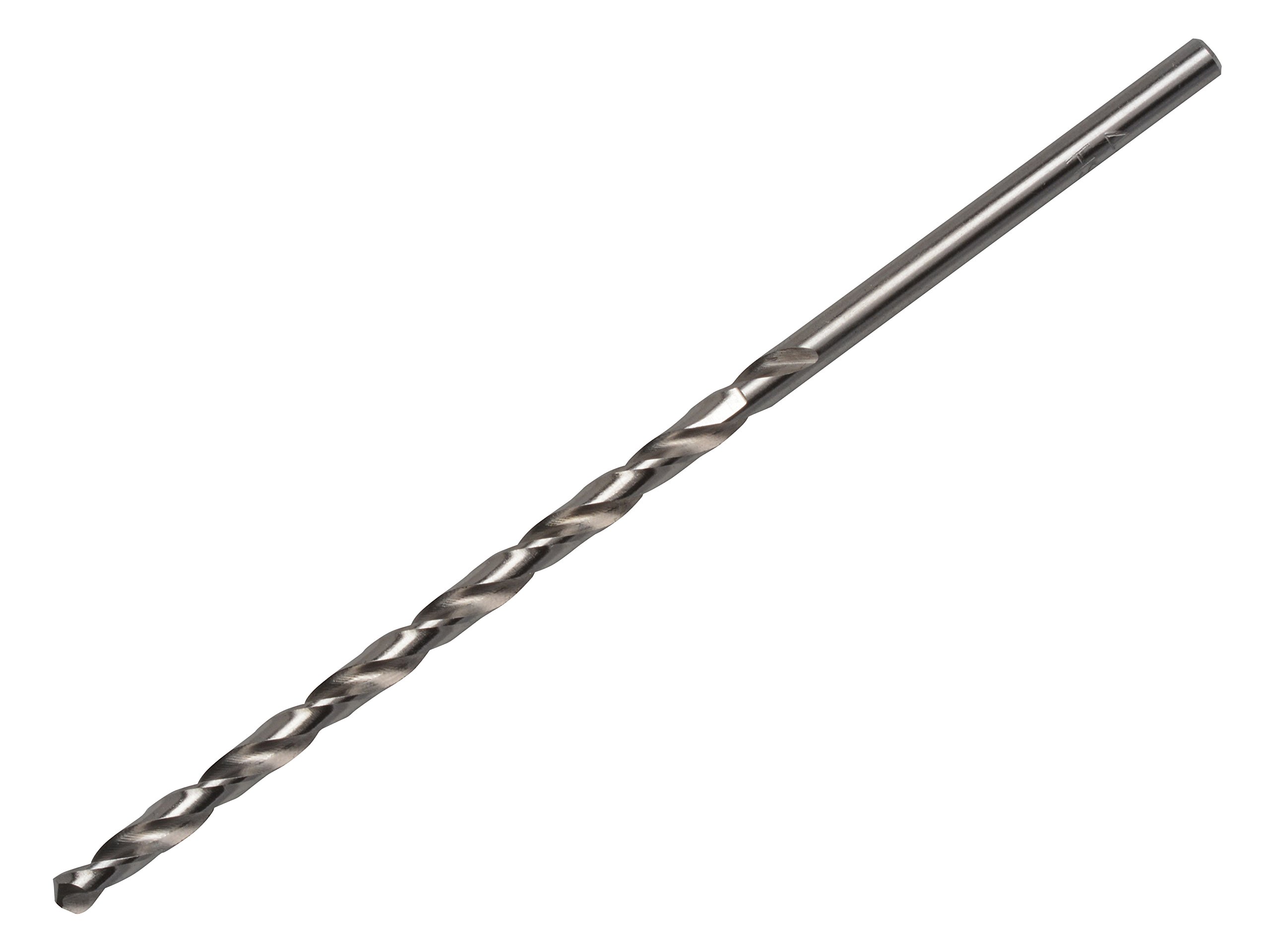 Forgefix FORHSGL10 Forgefix HSGL10 Forgemaster HSS Ground DIN340 Long Drill Bit 10.0 x 184mm, 0 V, Silver, 10.0 x 184mm