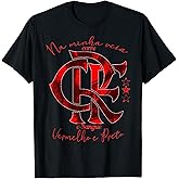 Camiseta Flamengo Vermelho e Preto T-Shirt