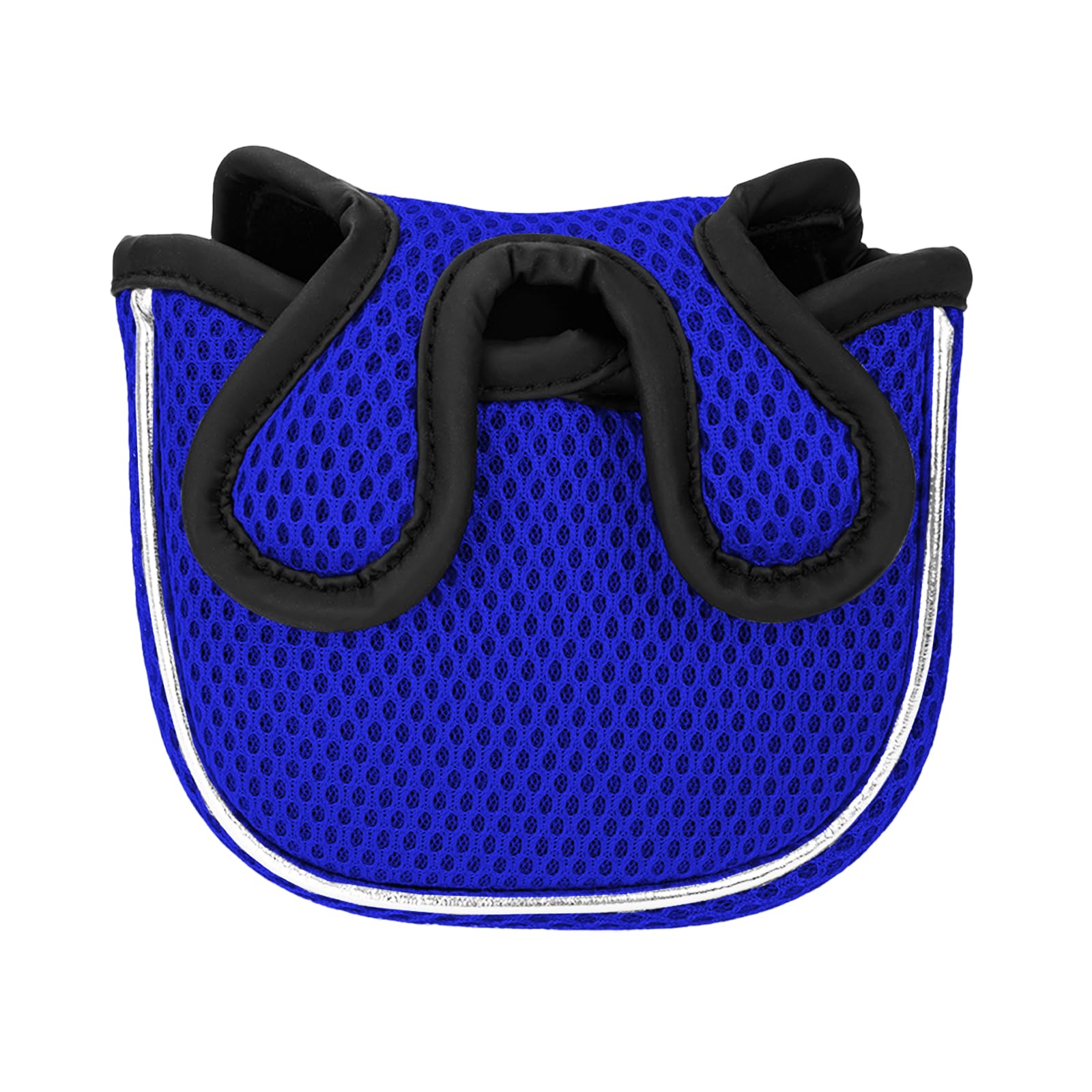 Andux Mallet Cover Golf Putter Head Covers for Center Shaft Putter Blue MT/TG17, Square