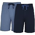 Hanes Mens 2 Pack Cotton Sleep Short, 7.5" Inseam, Comfortable and Breathable, Assorted Colors