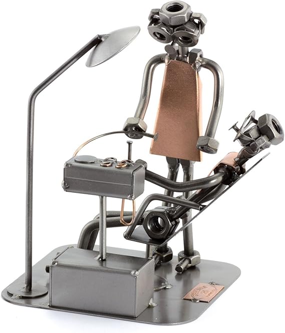 Steelman24 DENTIST METAL SCULPTURE Amazon.co.uk Kitchen & Home