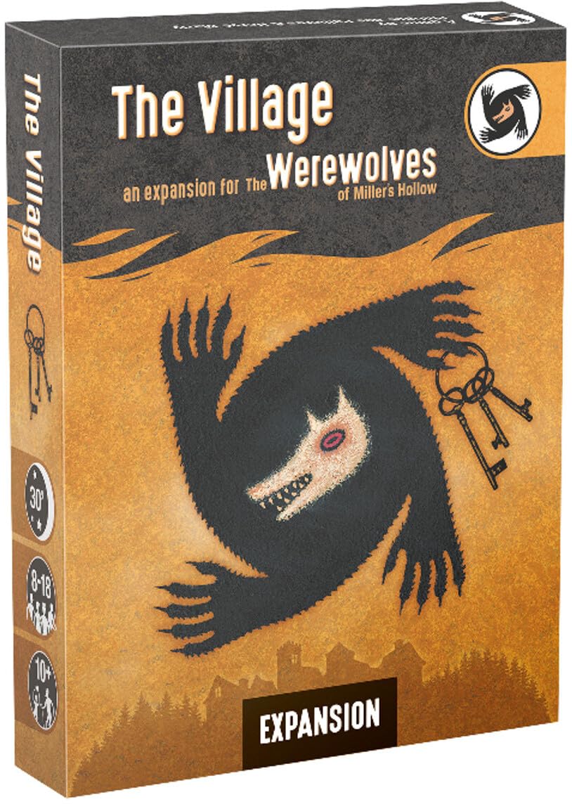 Zygomatic | Werewolves of Miller's Hollow 2020 Edition: The Village expansion | Card Game | Ages 8+ | 8-18 Players | 30+ Minutes Playing Time, Multicolor, ASMLMELG05EN
