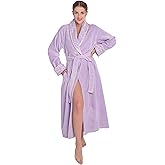 HOC Royal Embroidered Shawl Collar Chenille Robe