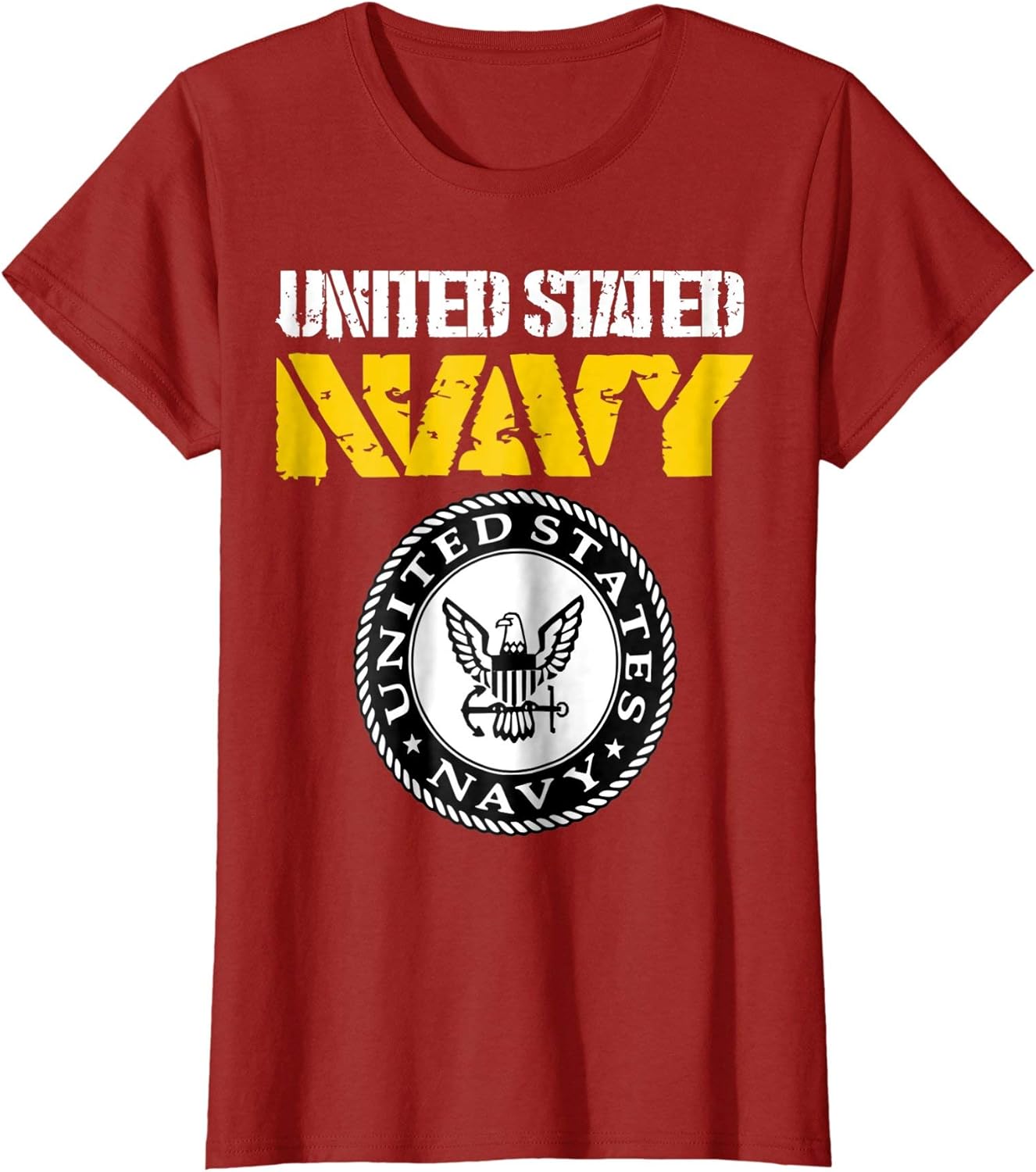 U.S. NAVY TSHIRT ORIGINAL NAVY LOGO GIFT NAVY SHIRT Clothing