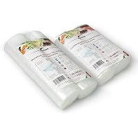 45 Rotoli Sottovuoto Per Alimenti 20x300 Cm - BPA Free, Per Tutte Le Macchine, Adatti A Sous Vide, Confezione Maxi