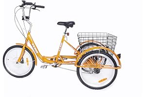 SOLOROCK 20" 6 Speed Folding Tricycle, Agile206Folding