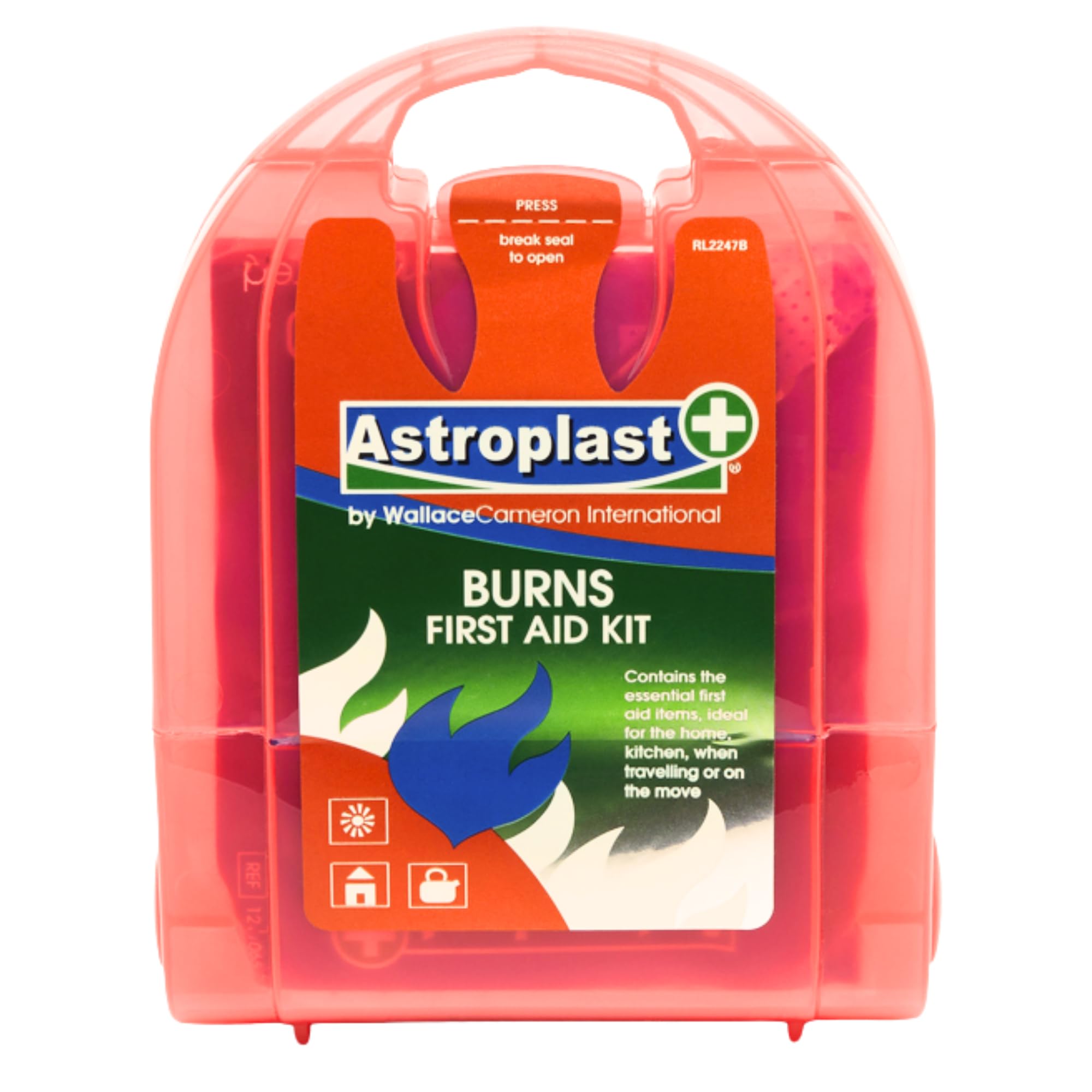 Astroplast 1044229 Wallace Cameron Micro Burns First Aid Kit, Orange