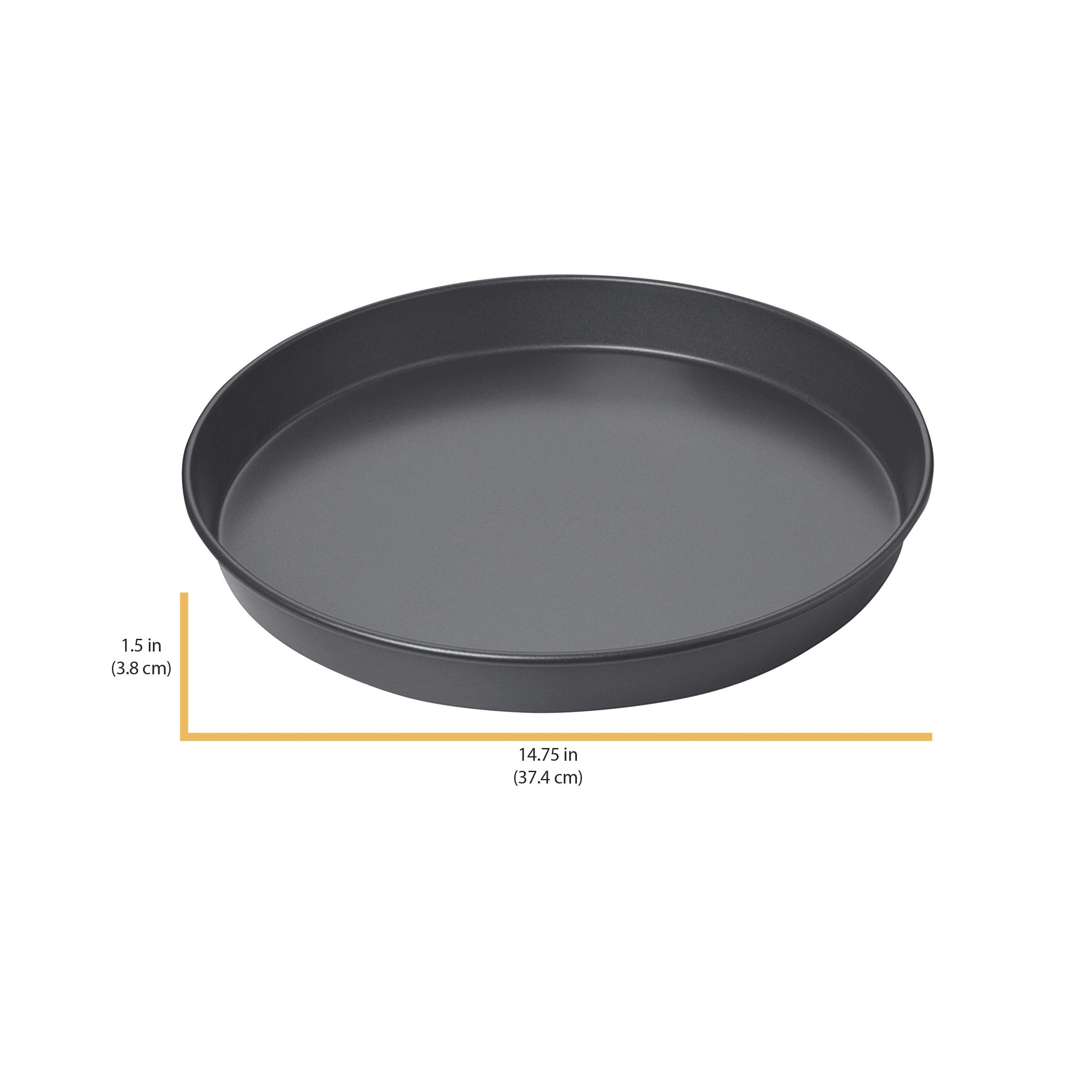 Chicago Metallic 16124 Professional NonStick Deep Dish Pizza Pan,14.25