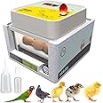 Incubators for Hatching Eggs - 12 Eggs - Ideal All Ages | Egg Incubator with Automatic Egg Turning and Humidity Control - Integrated Egg Candler - Okkobi OBI-12