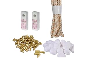 LINPEL Lighter Universal Accessories Repair Kit - pPactical and Complete Consumption Kit with 5A Flint,disassembly Tools,Felt Pad, Cotton, Lighter Wick