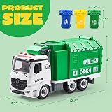 JOYIN Garbage Truck Toy with Lights and Sounds 12.5in Take-Apart Friction view 6