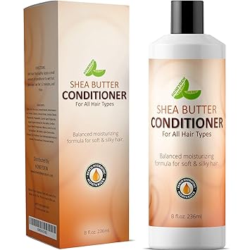 Amazon Com Natural Shea Butter Conditioner Fragrance Free With