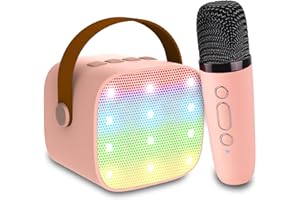 ANBURI Kids Karaoke Machine Toy, 4-12 Years Old Girls Christmas Birthday Gift for Girls & Boys, Karaoke Toys Gifts for Girls Ages 4, 5, 6, 7, 8, 9, 10, 12 +Year Old Birthday Party.