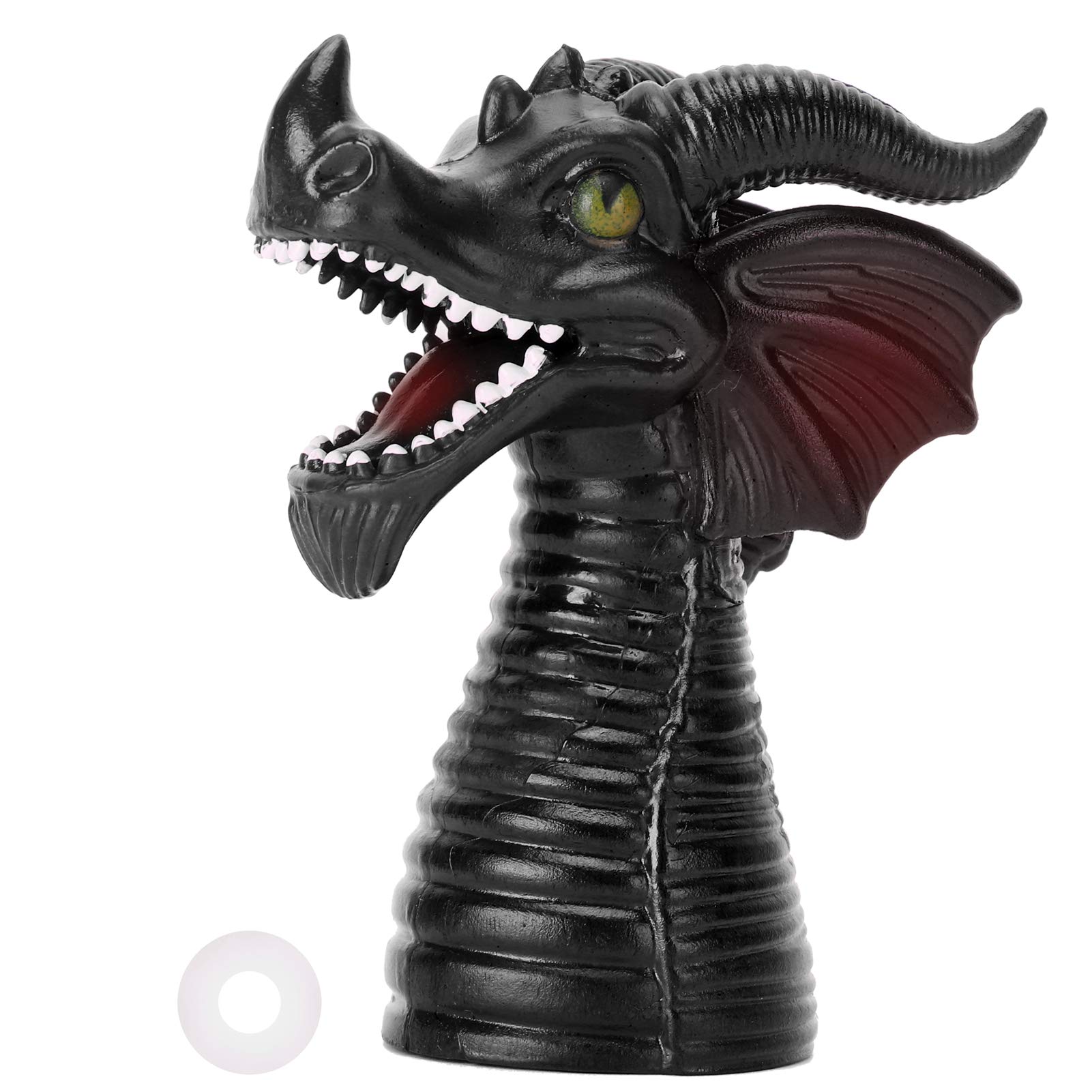 Steam Release Diverter - Silicone Dragon‑Shaped Pressure Cooker Diverter Steam Release Tool Kitchen Gadgets Compatible for IP Duo for Duo Plus for Smart for Ultra Electric Cooker(Black)