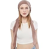 dscarf Headwear Pre Tied Head Scarves for Women Featuring | Soft Chemo Head Wear Headcover Ready Headwear