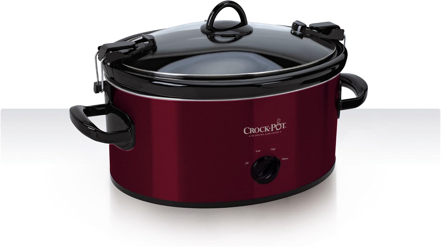 Crock-Pot 6-Quart Cook & Carry Oval Manual Portable Slow Cooker, Red - SCCPVL600-R: Crockpot: Kitchen & Dining