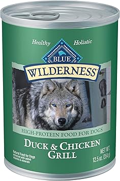 blue wilderness duck and chicken grill