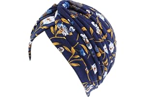 MESU Women's Chemo Sleep Turban Headwear Beanie Cap Hat for Cancer Patient Hair Loss