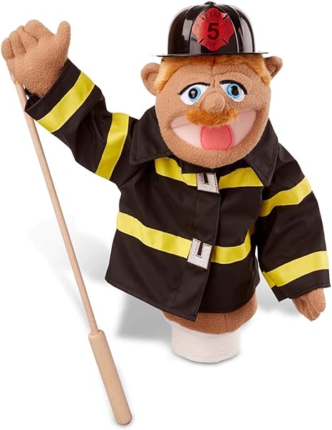 melissa and doug fireman puppet