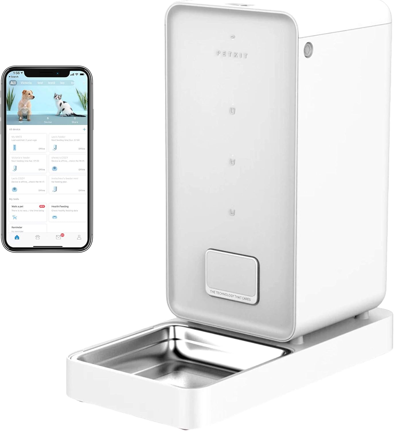 petkit smart feeder automatic pet feeder