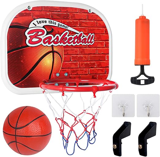 Sanlebi Basketballkorb fürs Zimmer Mini Basketball Ballspiele für