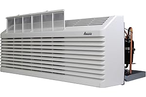 AMANA K-Series PTAC 12,000 BTU Air Conditioner with 3.5 kW Heater and 20 Amp Plug, White - PTC123K35AXXX - A/C Unit Only