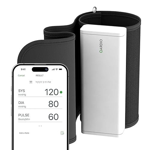 QardioArm Wireless Blood Pressure Monitor: Easy to Use Smart Upper 