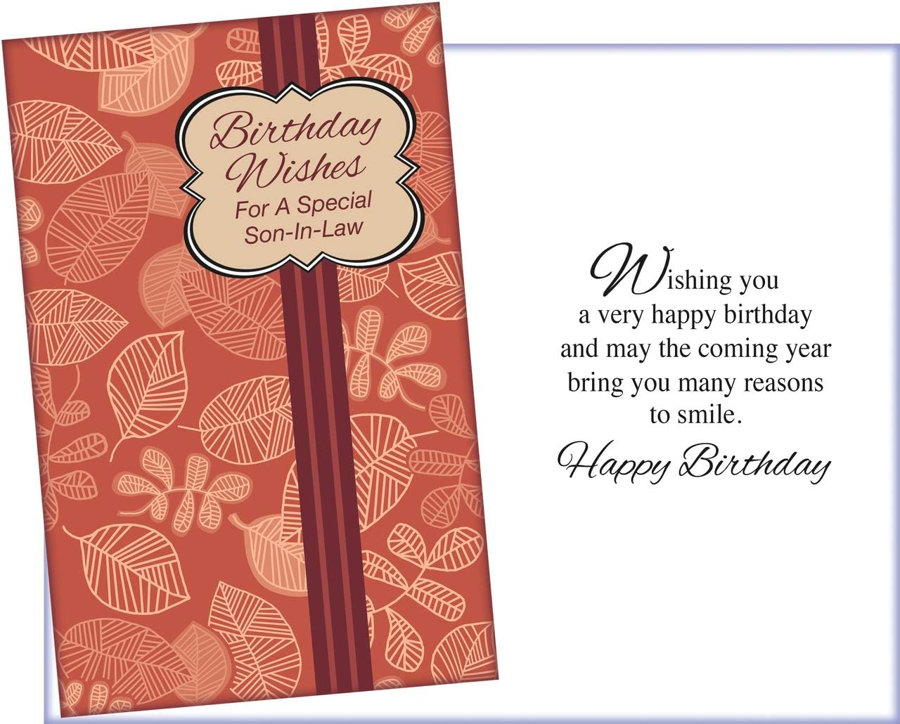 Amazon Com Prime Greetings Happy Birthday Card For Son In Law