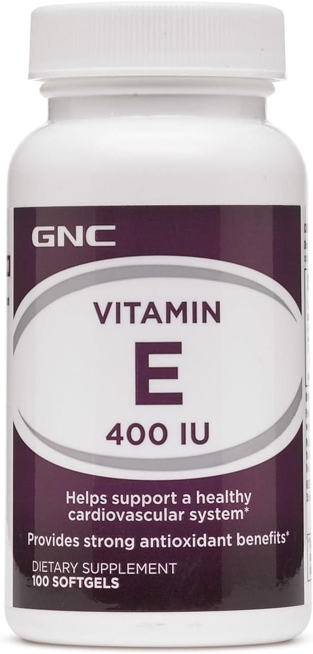 GNC Vitamin E 400 IU 100 softgels