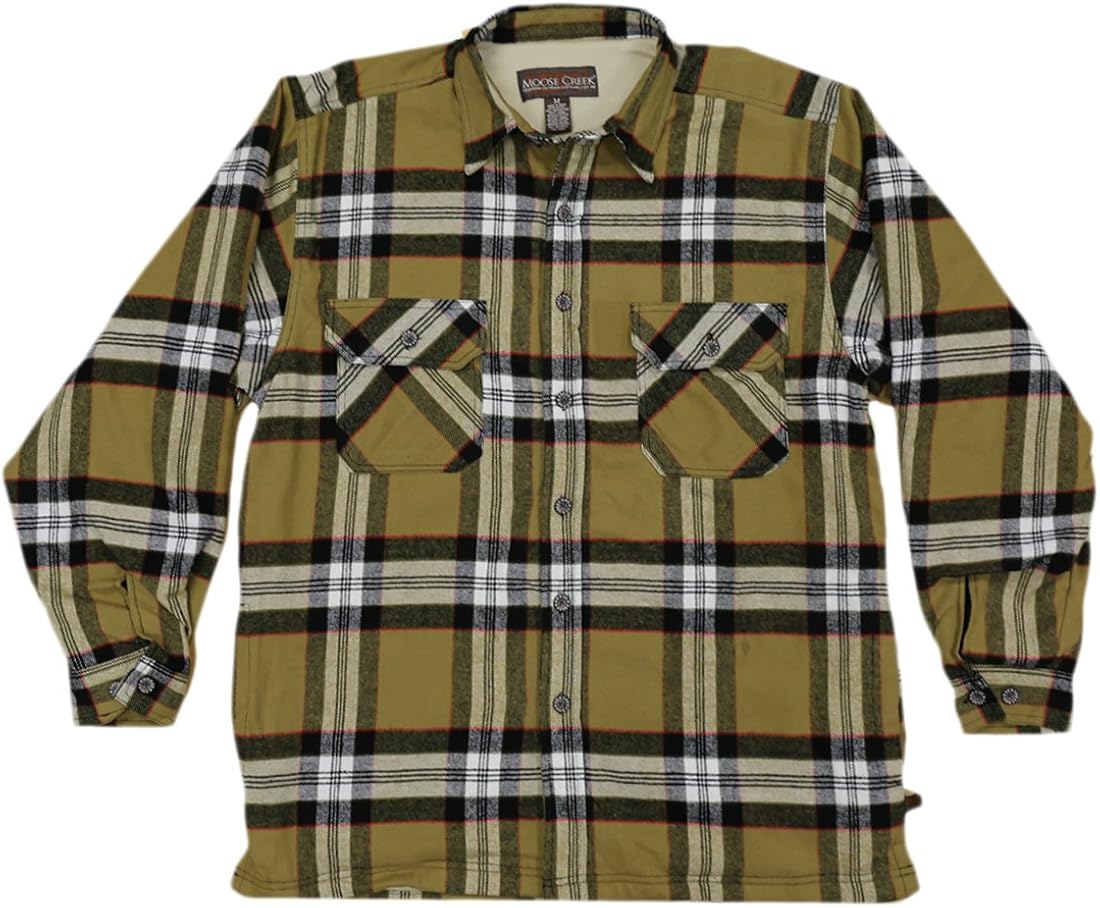 moose creek flannel hoodie