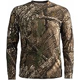 SCENTBLOCKER Scent Blocker Fused Cotton Lightweight Long-Sleeve Shirt, Camo Hunting Clothes