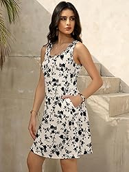 LUXVEER Summer Dresses for Women 2025 Floral