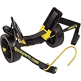 Suspenz Kayak Canoe Stern Cart, EZ-Stow Transport Trolley with Straps, Lightweight, Compact Aluminum Frame, 130 lb Load Capacity (22-1199)