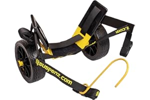 Suspenz Kayak Canoe Stern Cart, EZ-Stow Transport Trolley with Straps, Lightweight, Compact Aluminum Frame, 130 lb Load Capacity (22-1199)