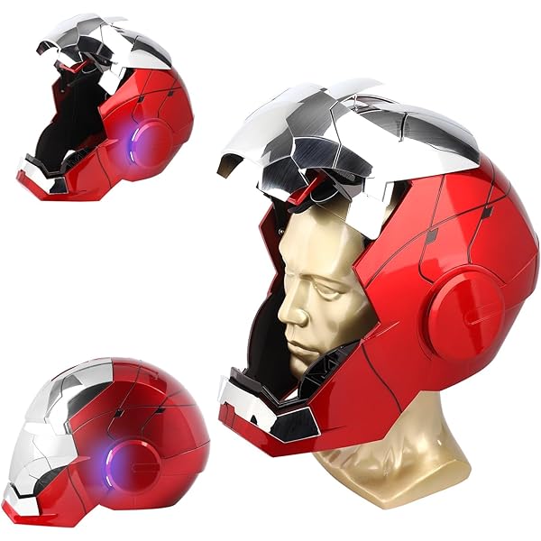 Amazon.com: Iron-Man MK 5 Wearable Electronic Helmet with Voice