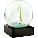 CoolSnowGlobes Sailboat Cool Snow Globe