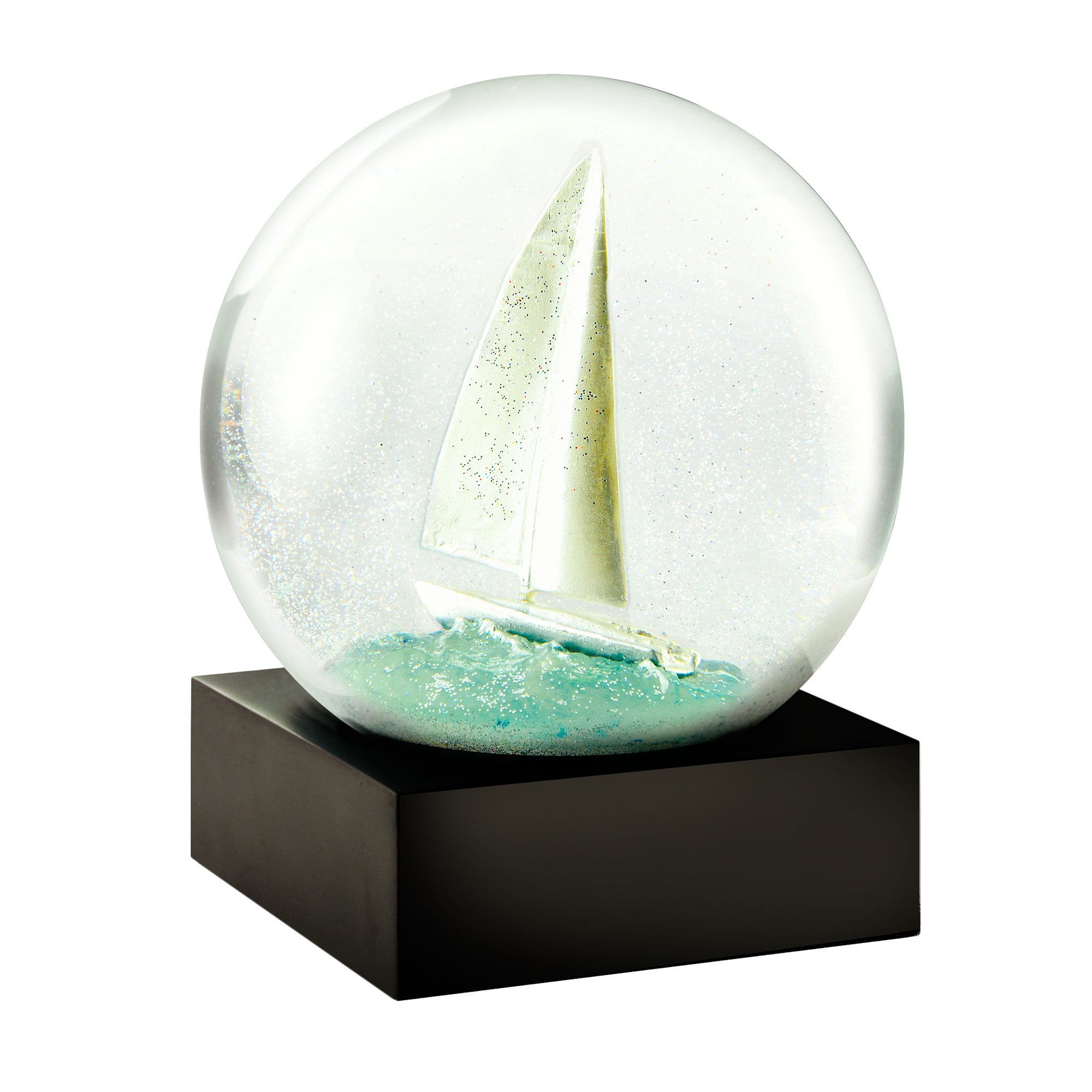 CoolSnowGlobes Sailboat Cool Snow Globe