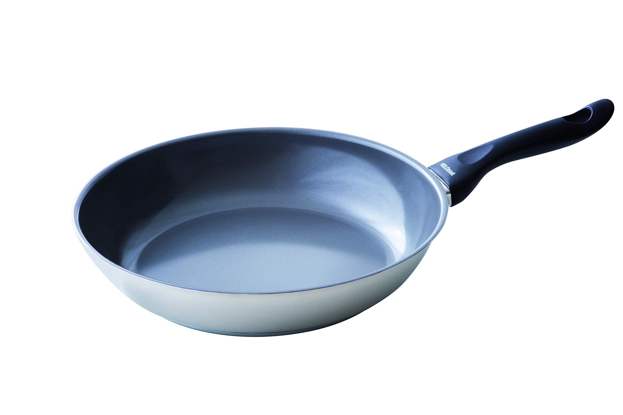 Kelomat, 1814-359 Frying Pan Diameter 20 cm Ceramic Stainless Steel with Ceramic Coating