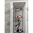 Acrylic Shelf for IKEA Blaliden 3/16"" with White Brackets and Hardware, BD-100001A-2-W (White Bracket)