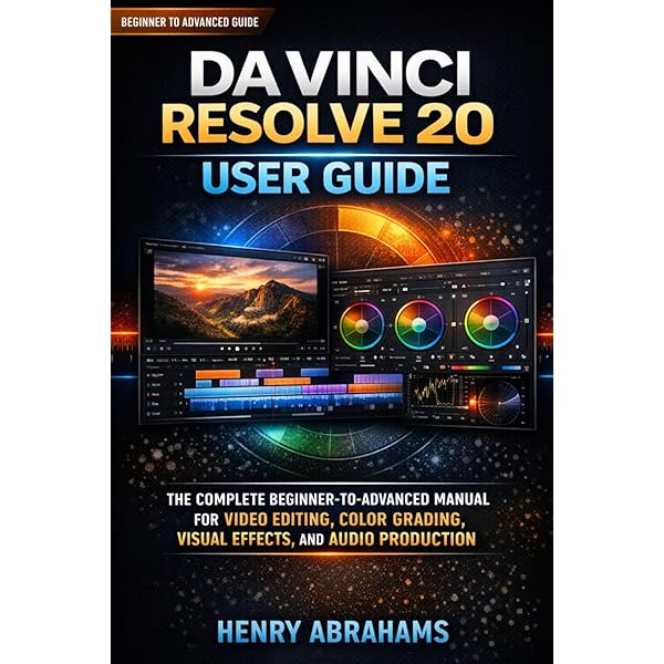 Amazon.com: DaVinci Resolve 20 Unleashed: The Complete Guide to
