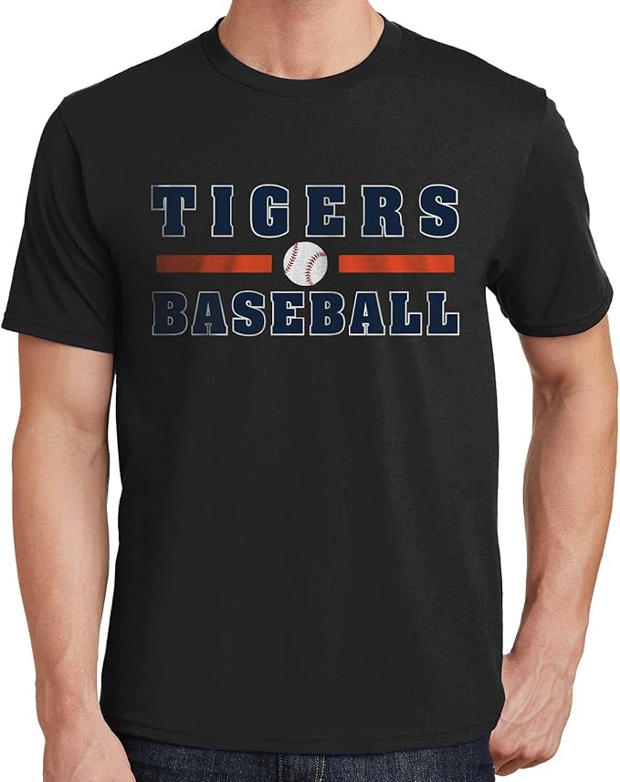 Amazon.com: Tigers Baseball T-Shirt: Clothing
