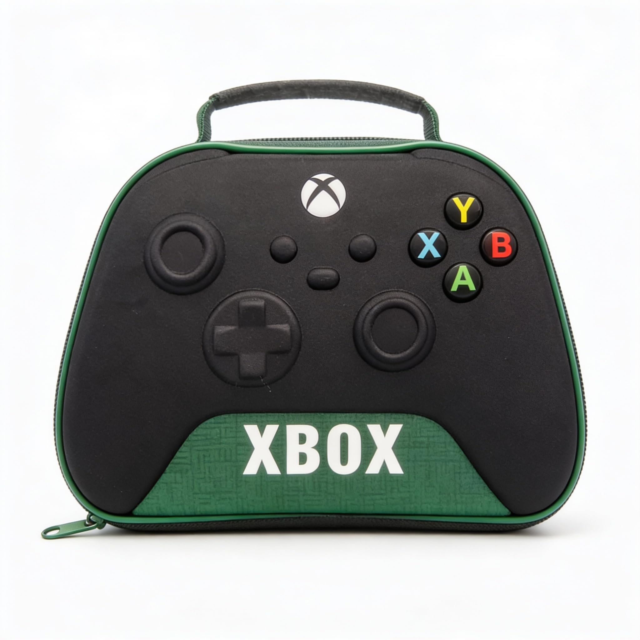 HOX Xbox Controller EVA 3D Gaming Controller 2 Ltr Lunch Box for School & Young Kids & Durable Polyester Insulated Lunch Bag with Handle & Zip Gift for Gamer Fan & Collector