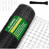 KLEWEE Bird Netting, 7.5 x 100 FT Heavy Garden Netting Deer Netting Fence | Fruit Tree Plant Vegetable Protection, 3/4" Fine Mesh from Birds Deer Squirrel Animals, UV Resistant, 10 Stakes &amp; 50 Zip Ties