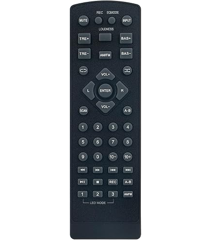 Telecomando Universale Di Sostituzione Per GOODMANS Recorder | Compatibile Con GV102ZRH32, GV102ZRH50, GV101YRH50 | Telecomando IR ABS