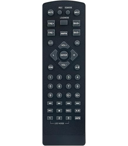 Telecomando Universale Di Sostituzione Per GOODMANS Recorder | Compatibile Con GV102ZRH32, GV102ZRH50, GV101YRH50 | Telecomando IR ABS