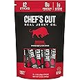 Chef's Cut Smoked Beef and Pork Jerky Meat Sticks, Original Smokehouse (1 Ounce Stick, Pack of 12) - High Protein, 8g Protein, 90 Calories, Gluten-Free, Individually Wrapped, Keto Friendly Snack, Low Carb Snack