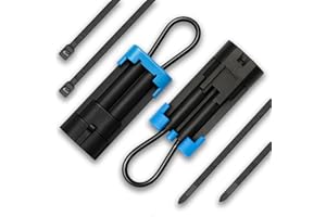 DIONYSOPLOS 2PCS UTV Seat Belt Bypass Harness Override - Compatible with Polaris Ranger RZR XP 1000, Can-Am Defender Commander Maverick X3 - Disable Alarm & Speed Limiter for Off-Road Utility Vehicles