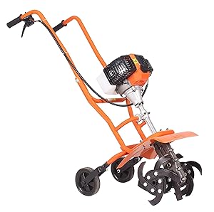 Neptune Simplify Farming Garden Mini Power Tiller/Cultivator/Rotary/Weeder with 2 Stroke 52 CC Engine NC-52-Top