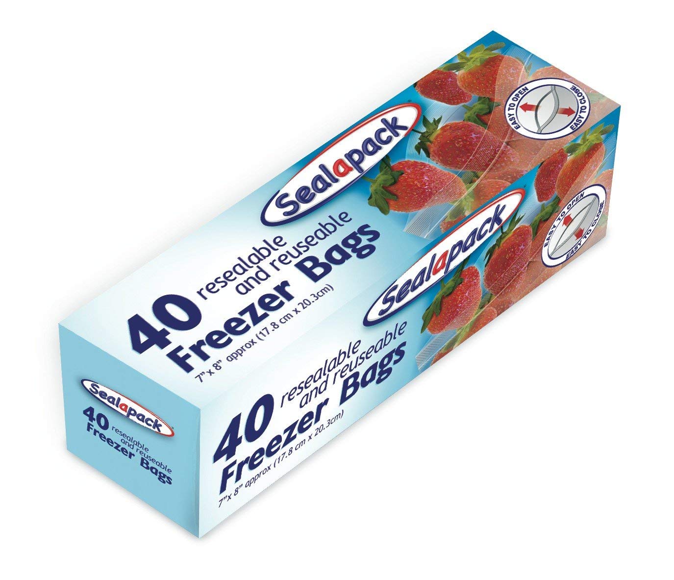 Freezer Bags 40pk 178 x 203mm
