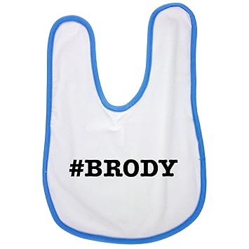 Amazoncom Nicknames Brody Nickname Hashtag Baby Bib In Blue Baby Amazoncom Nicknames Brody Nickname Hashtag Baby Bib In Blue Baby